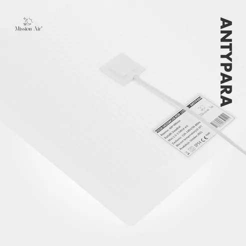 Mata grzewcza ANTYPARA kwadrat detal