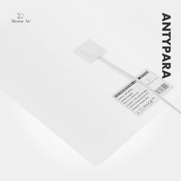 ANTYPARA Heated Anti-Fog Mirror Mat | Square