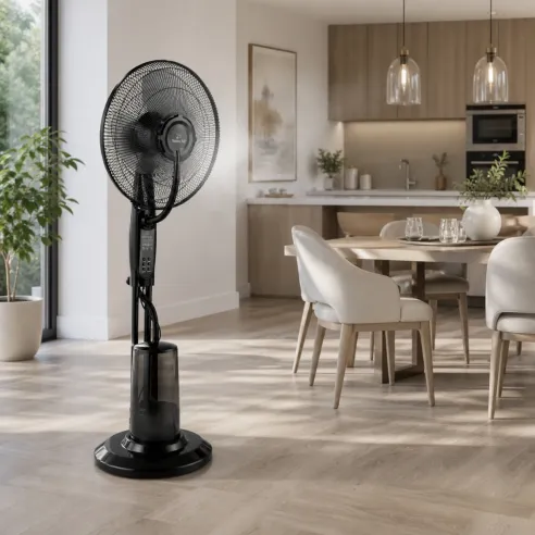 FAN MIST Cooling Fan with Water Mist | Cooling + Humidifying