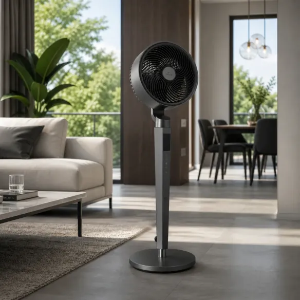 Wentylator podłogowy FAN TUBE PRO 3D | 24 prędkości, 3D Swing, Szary