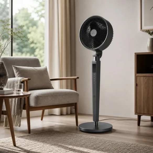 Wentylator podłogowy FAN TUBE PRO 3D | 24 prędkości, 3D Swing, Szary