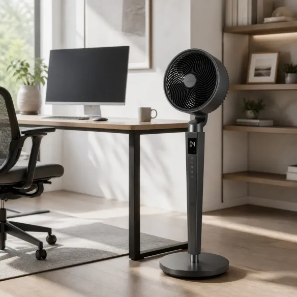 Wentylator podłogowy FAN TUBE PRO 3D | 24 prędkości, 3D Swing, Szary