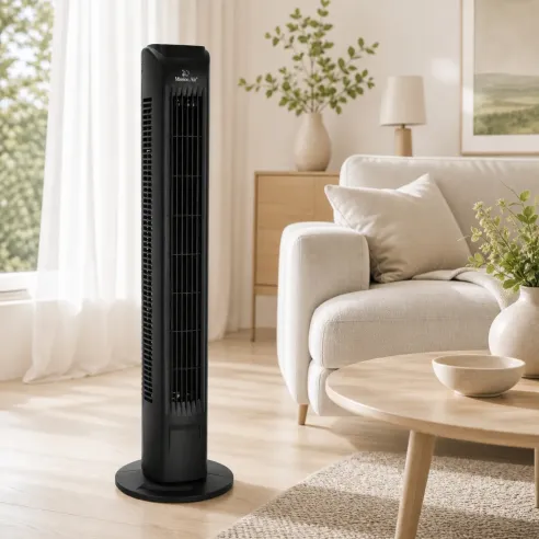 Wentylator kolumnowy TOWER FAN 45 W | Czarny