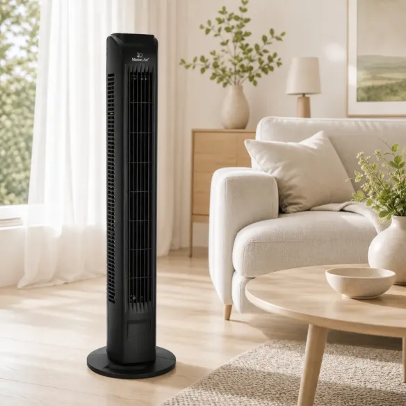 Wentylator kolumnowy TOWER FAN 45 W | Czarny