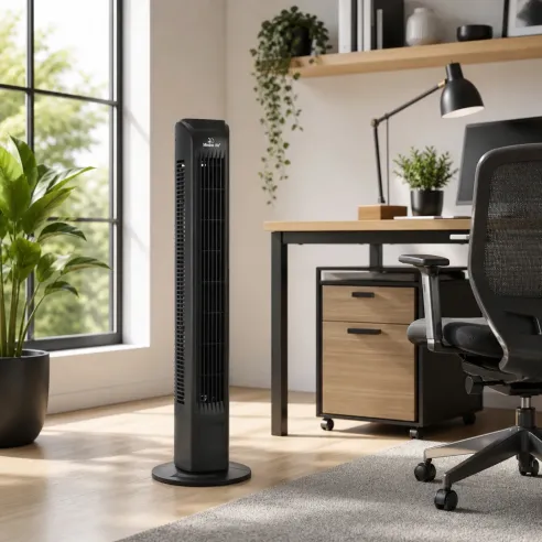 Wentylator kolumnowy TOWER FAN 45 W | Czarny