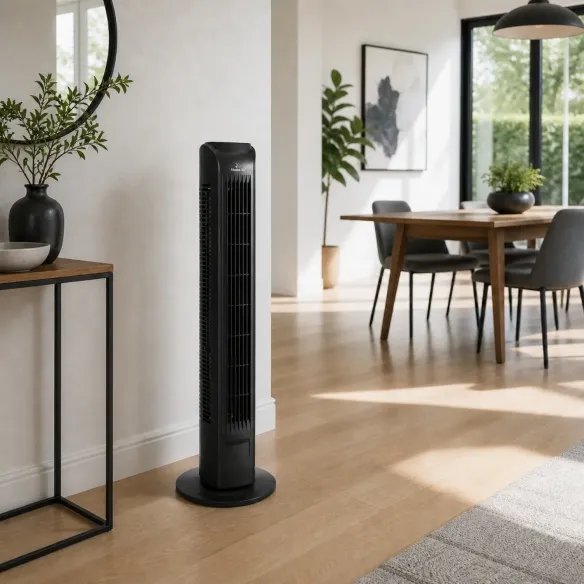 Wentylator kolumnowy TOWER FAN 45 W | Czarny
