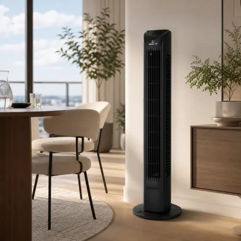 Wentylator kolumnowy TOWER FAN 45 W | Czarny