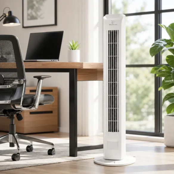 Wentylator kolumnowy TOWER FAN 45 W | Biały