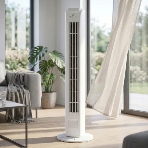 Wentylator kolumnowy TOWER FAN 45 W | Biały