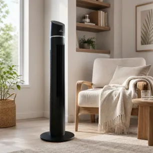 TOWER FAN XL 60 W Column Fan | Black 2