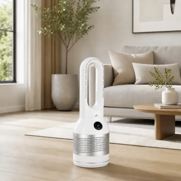 AirLoop Bladeless Fan | HEPA, 8 Speeds, 67 cm, White