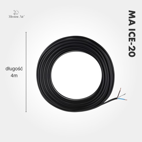MA ICE-20 Heating Cable | 20 W/m, Anti-Icing, 1 m, Outdoor Use