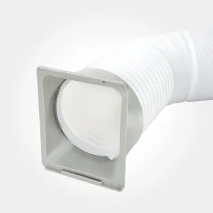 Square-End Adapter | For 15 cm Air Conditioner Hose 2