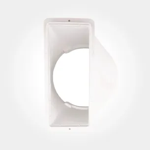 Adapter z prostokątnym zakończeniem | Do rury klimatyzatora 15 cm