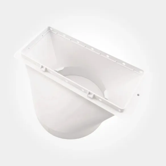Rectangular-End Adapter | For 15 cm Air Conditioner Hose