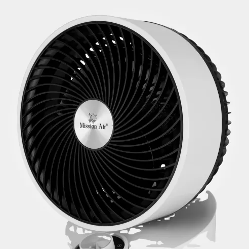 FAN GLOBE 50 W Desk Fan | 75° Oscillation, White