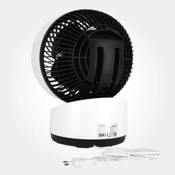 FAN GLOBE 50 W Desk Fan | 75° Oscillation, White