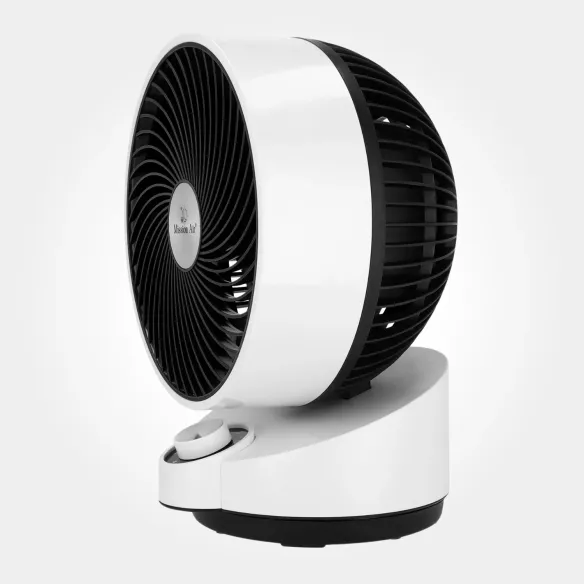 Wentylator biurkowy FAN GLOBE 50 W | Oscylacja 75°, Biały