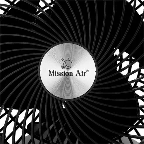 FAN GLOBE 50 W Desk Fan | 75° Oscillation, White
