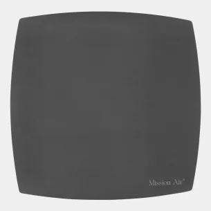 Wentylator łazienkowy WINDY 100 mm | z klapką zwrotną, Antracyt