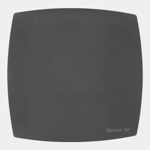 Wentylator łazienkowy WINDY 100 mm | z klapką zwrotną, Antracyt