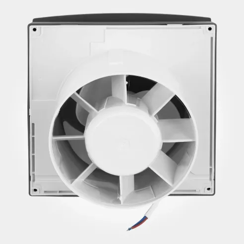 Wentylator łazienkowy WINDY 100 mm | z klapką zwrotną, Antracyt
