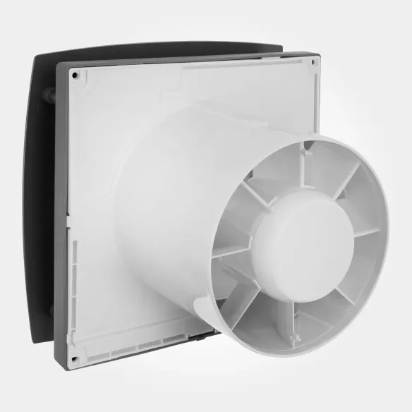 copy of WINDY 100 mm Bathroom Fan | With Backdraft Shutter, Black