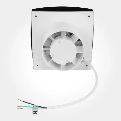 Wentylator łazienkowy WINDY 150 mm | z klapką zwrotną, Antracyt