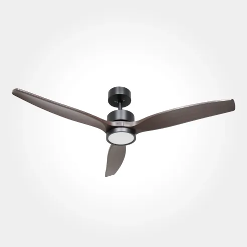 Wentylator sufitowy SAVONA DARK | lampa LED, pilot, tryb letni/zimowy