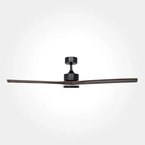 SAVONA DARK Ceiling Fan | LED light, remote, summer/winter mode