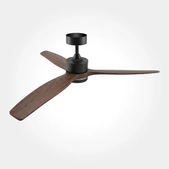 SAVONA DARK Ceiling Fan | LED light, remote, summer/winter mode