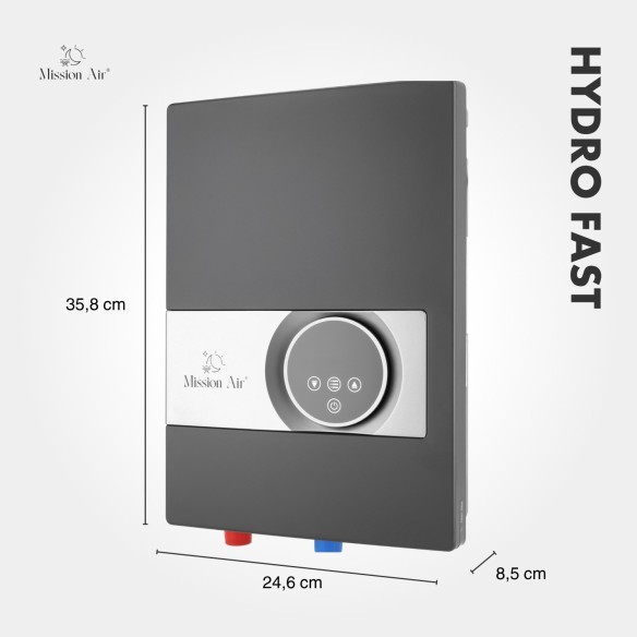 HYDRO FAST 7 kW 230 V Instant Water Heater | Flow-Through, Compact