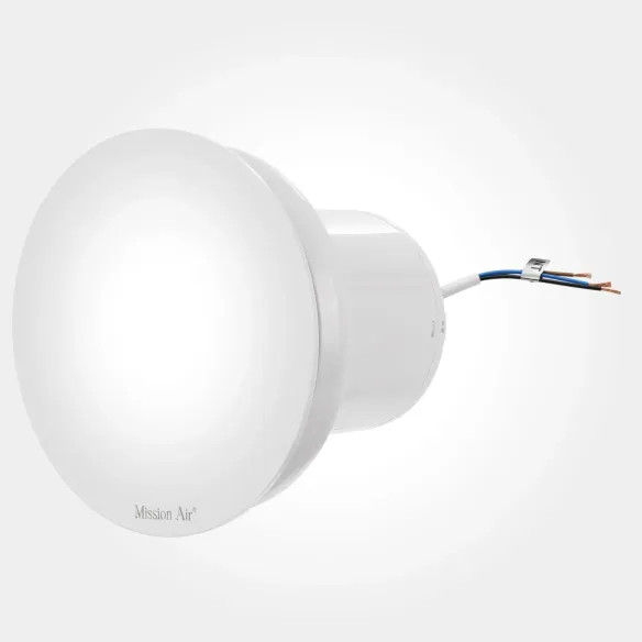 Wentylator łazienkowy VENO 100 mm | czujnik wilgotności, biały