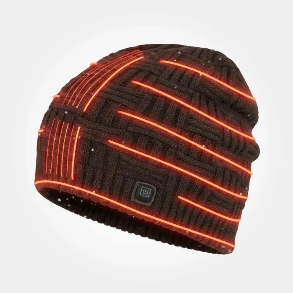 Elektryczna czapka grzewcza E-HAT | USB, podgrzewana zimowa