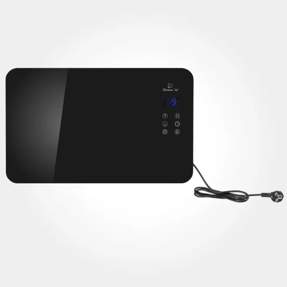 PORTO 1000 W Convector Heater | Electric, Black