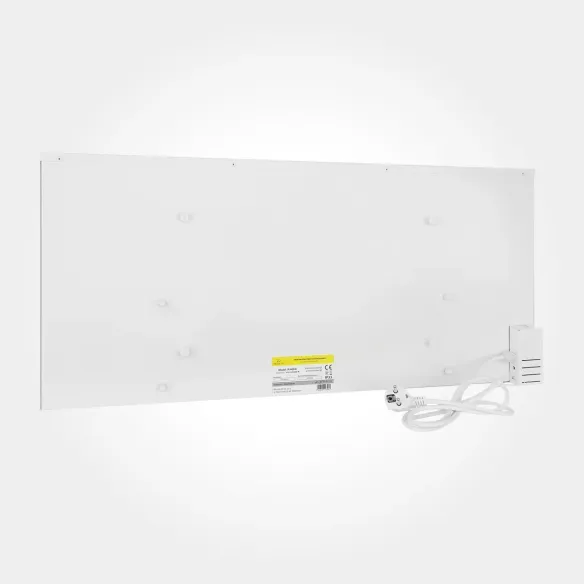 Grzejnik na podczerwień IR 400 W | Panel z termostatem, Biały