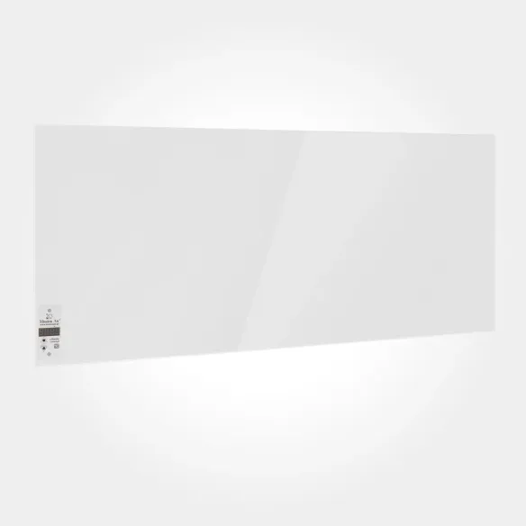 IR 400 W Infrared Heater | Panel with Thermostat, White