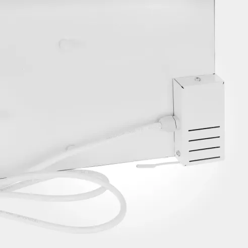 Grzejnik na podczerwień IR 700 W | Wolnostojący lub ścienny, Biały