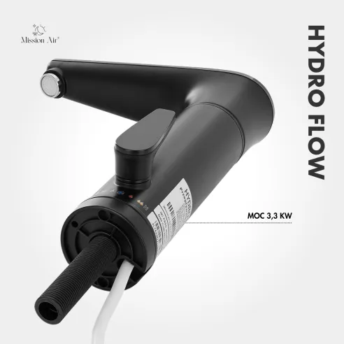 HYDRO FLOW 3.3 kW Instant Water Heater | Electric, Black