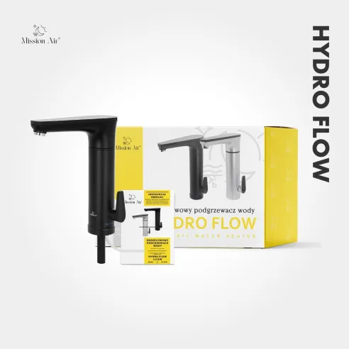 HYDRO FLOW 3.3 kW Instant Water Heater | Electric, Black