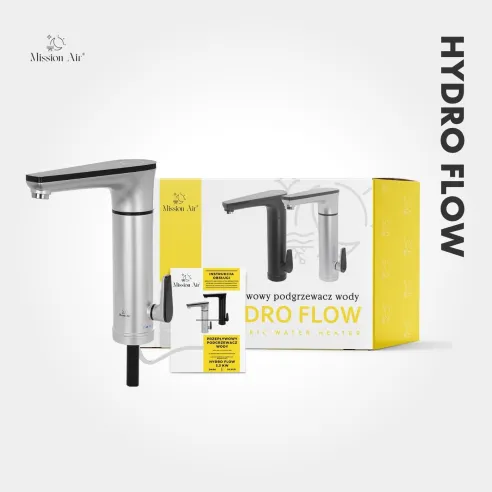 HYDRO FLOW 3.3 kW Instant Water Heater | Electric, Silver