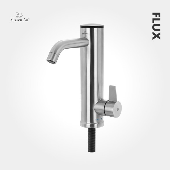 FLUX 3.3 kW Tap-Mounted Instant Water Heater | Electric, LCD Display