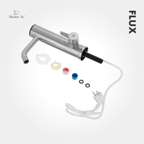 FLUX 3.3 kW Tap-Mounted Instant Water Heater | Electric, LCD Display