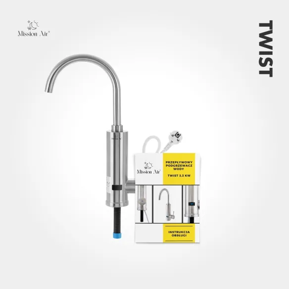 TWIST 3.3 kW Instant Water Heater | Electric, LCD Display