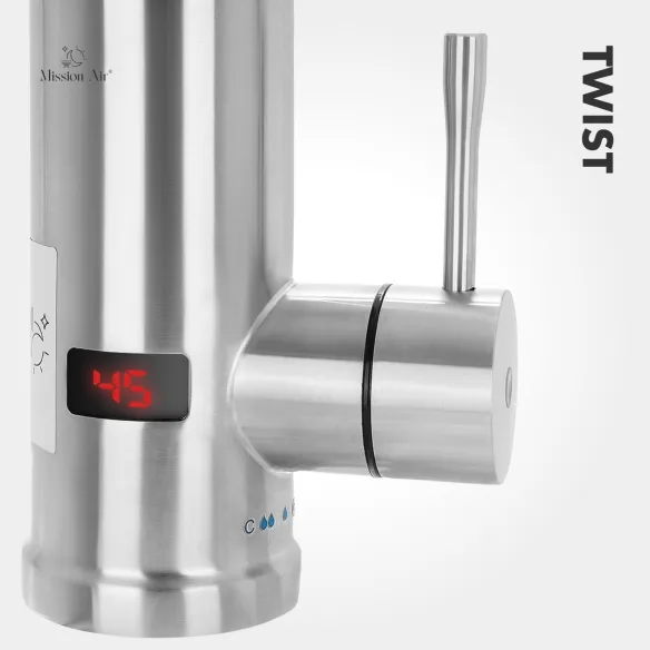 TWIST 3.3 kW Instant Water Heater | Electric, LCD Display