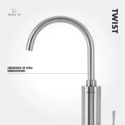 TWIST 3.3 kW Instant Water Heater | Electric, LCD Display