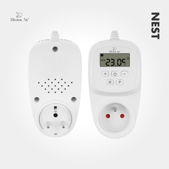 Regulator temperatury NEST WiFi – porównanie dwóch trybów