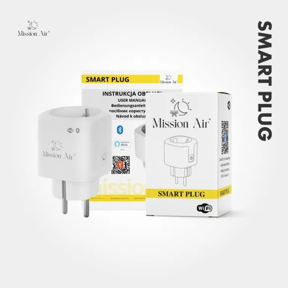 Zestaw sprzedażowy gniazdko WiFi Smart Plug – opakowanie