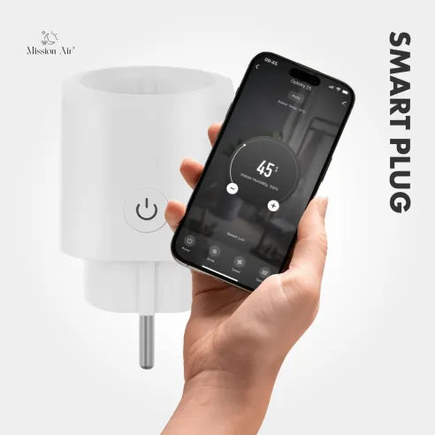 WiFi Smart Plug Intelligent Socket | App Control, White