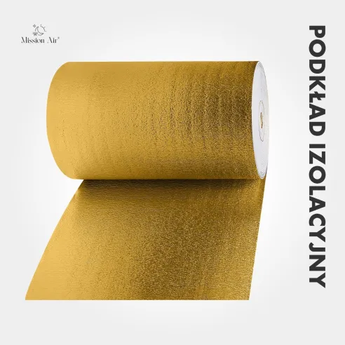 Gold Insulation Underlay | 3 mm Thickness, 1 m²